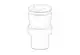 DORNBRACHT-Nippel-ERSATZTEILE-092403151-D-28-x-49-mm-09240315190 gallery number 1